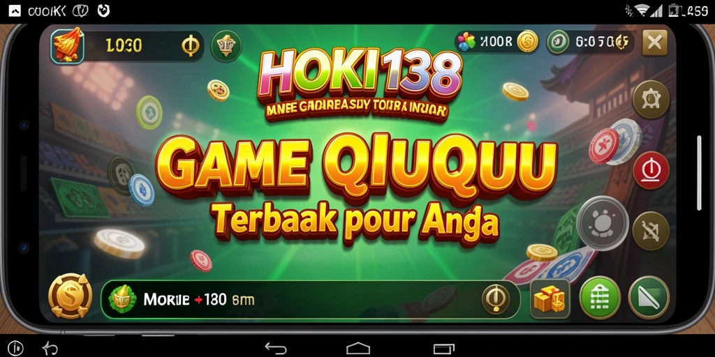 Tampilan menarik dari gameplay HOKI138 yang menampilkan aksi QiuQiu.