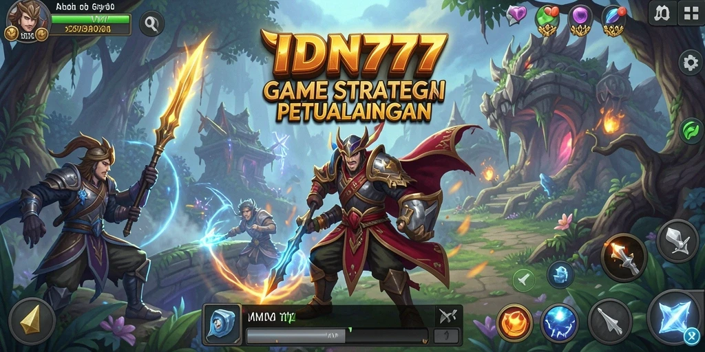 Tampilan gameplay yang menarik dan strategis di IDN777.