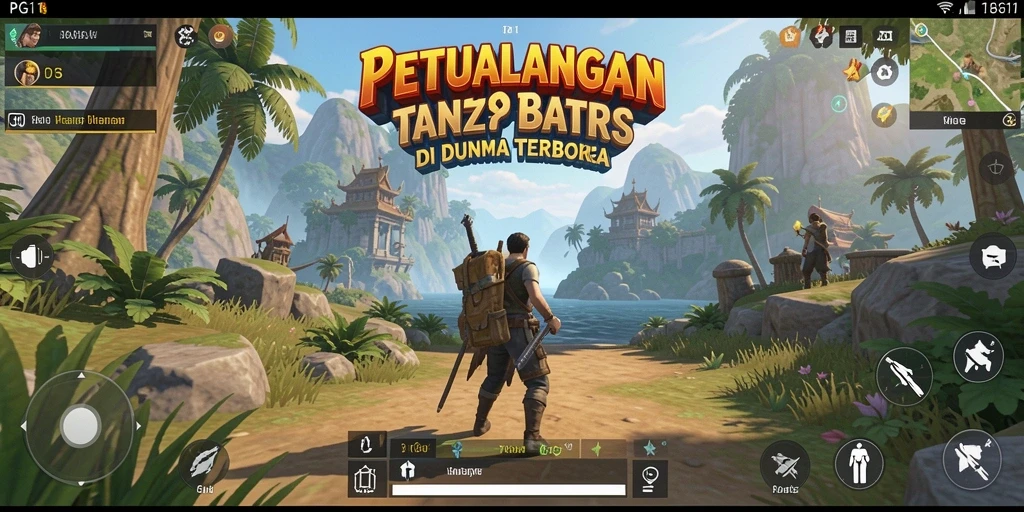 Gameplay PG11 menampilkan dunia terbuka yang memukau dan penuh petualangan.