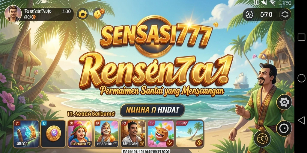 Screenshot gameplay SENSASI777 menampilkan suasana permainan yang ceria dan menantang.