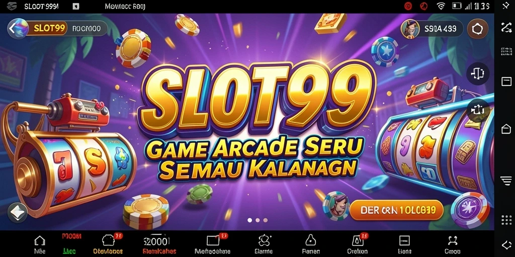 Tampilan gameplay menarik dari SLOT99 yang menggugah semangat bermain.