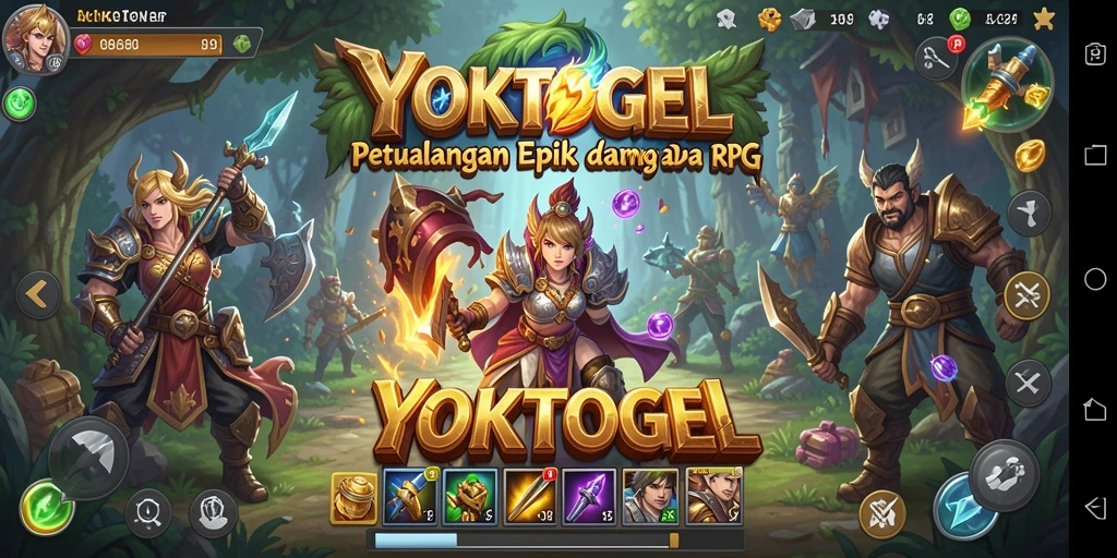 Tangkapan layar YOKTOGEL menunjukkan aksi pertarungan mendebarkan di dalam dunia RPG.